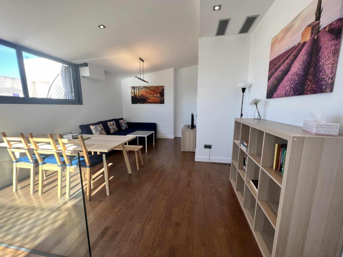 Atico San Bernardo Terraza Y Parking Incluido Apartment Sevilla Bagian luar foto